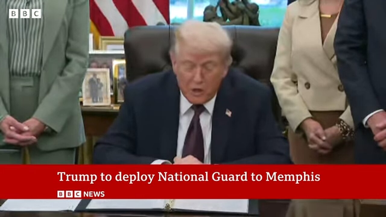 Donald Trump to deploy National Guard to Memphis, Tennessee