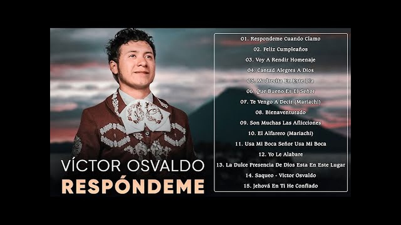 Mariachi Cristiano - 1 Hora Con Victor Osvaldo Rancheras Éxitos - Alabanza Musica Cristiana.