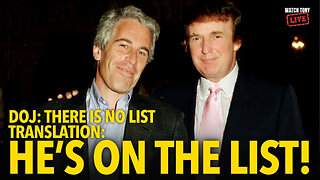 Trump PROMISED the Epstein List — Now His DOJ Says It Doesn’t Exist | The Tony Michaels Podcast #942