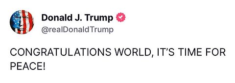 Trump the PEACE MAKER who makes WAR The White Horseman of the Apocalypse