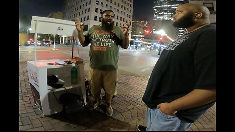 Preaching in Downtown Houston: Warning the Wicked, Exalting Jesus and Eventually Joining Some Other Brothers In Christ