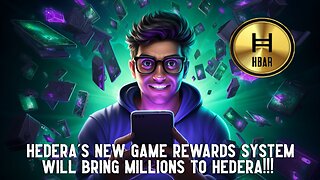 Hedera's New Game Rewards System Will Bring Millions To HBAR!!!