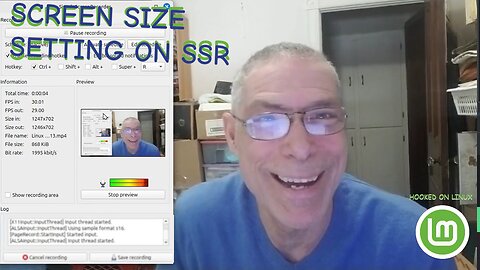 Screen Size Setting on Simple Screen Recorder
