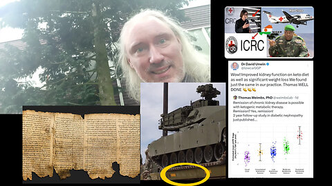 Dead Sea Scrolls older. Evil NGOs EU, Niger, USA. White UK-jews "terrorists". TED censors. Disreali?