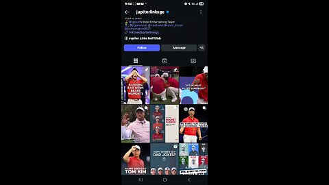 TIGER WOODS REPOSTED MY INSTAGRAM⛳️ THANKS @JUPITERLINKSGC