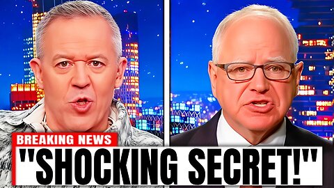 Greg Gutfeld EXPOSES Tim Walz DARK SECRET On LIVE TV