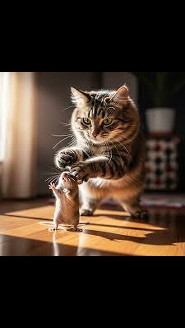 🐱🐭 "Cat vs Mouse 🥊 | The Ultimate Funny Fight!"