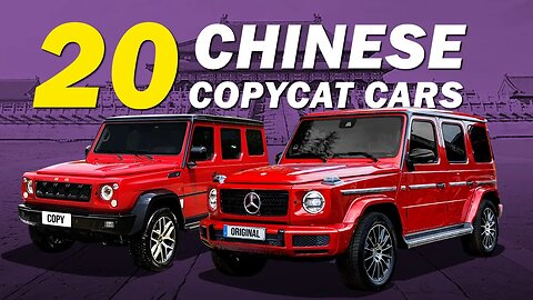 20 Chinese Copies Of Popular Cars