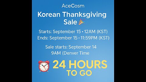 AceCosm Beauty Blowout. 24hr Sale Only! 70% OFF + Extra 20% On All Beauty Products.