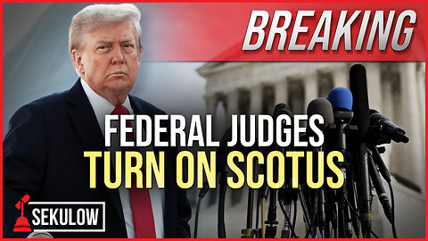 BREAKING: Federal Judges Turn on the Supreme Court