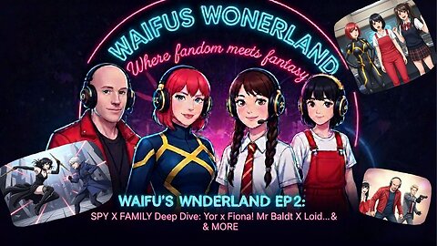 Waifu's Wonderland Ep 2: SPY x FAMILY Deep Dive! Yor vs. Fiona, Mr. Baldy's Loid Rivalry & MORE!