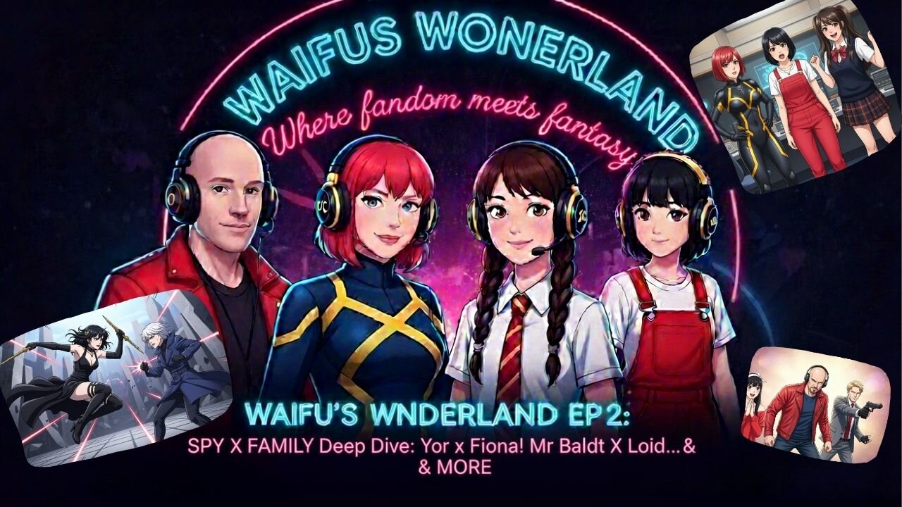 Waifu's Wonderland Ep 2: SPY x FAMILY Deep Dive! Yor vs. Fiona, Mr. Baldy's Loid Rivalry & MORE!