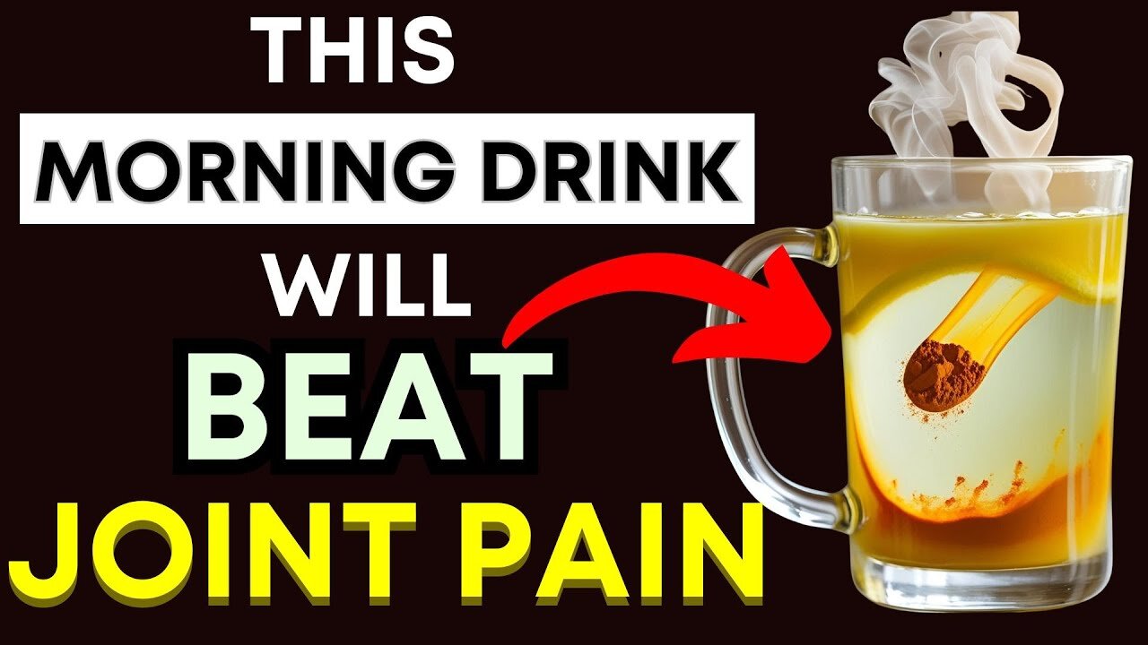 Start Mornings Right with These Three Drinks to Zap Joint Pain! AT08
