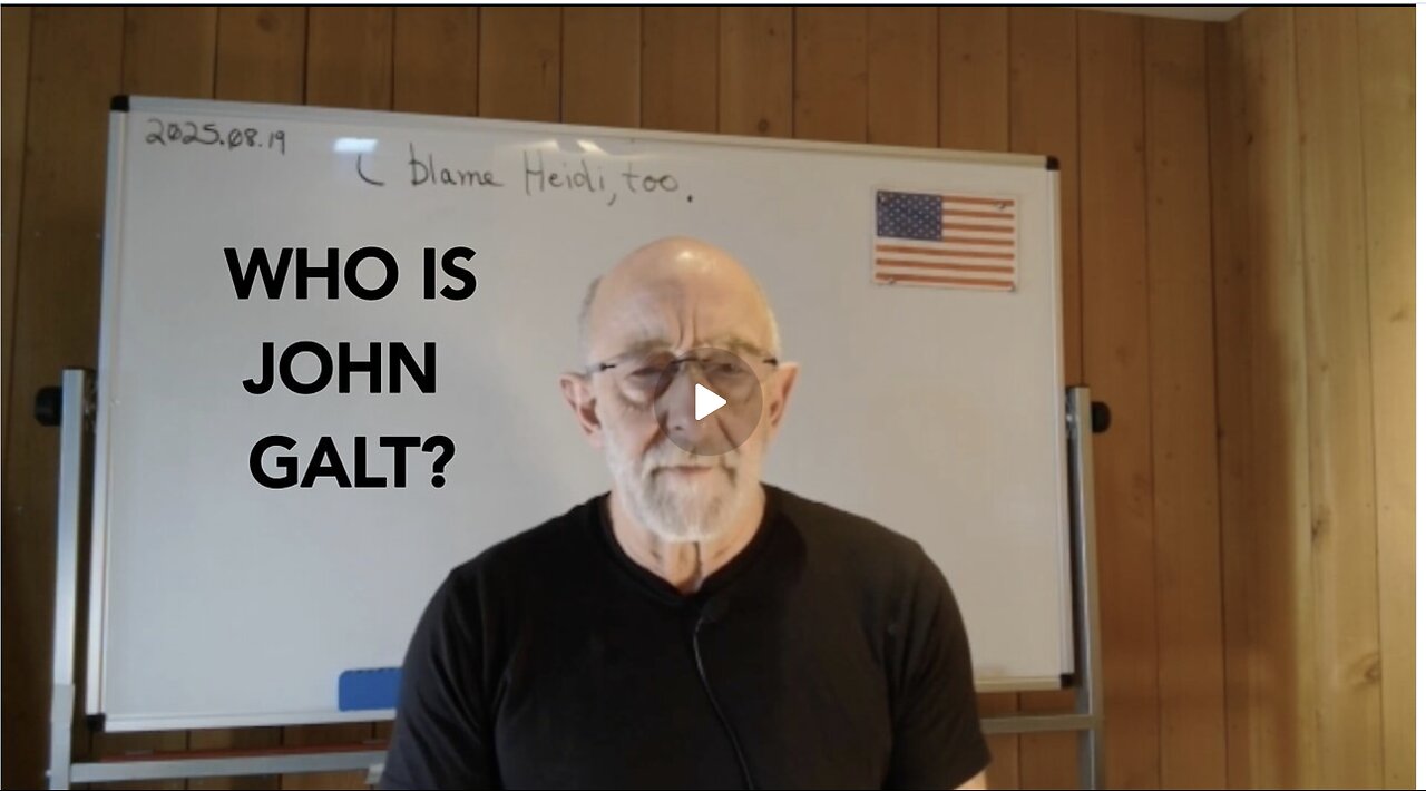 Clif High - I blame Heidi too - It's on her karma now...WHO IS John Galt?