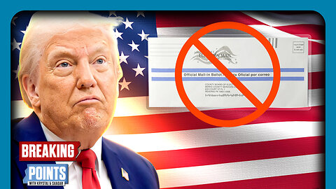Trump Says BAN MAIL IN BALLOTS Ahead Of Midterms