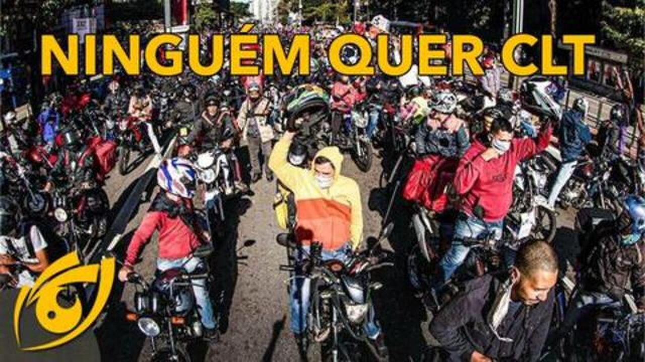 Pesquisa demonstra que entregadores de apps não querem carteira assinada | Visão Libertária - 12/09/20 | ANCAPSU