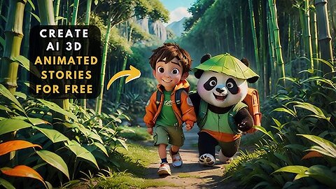 HOW TO MAKE 3D ANIMATED STORIES FOR FREE WITH AI