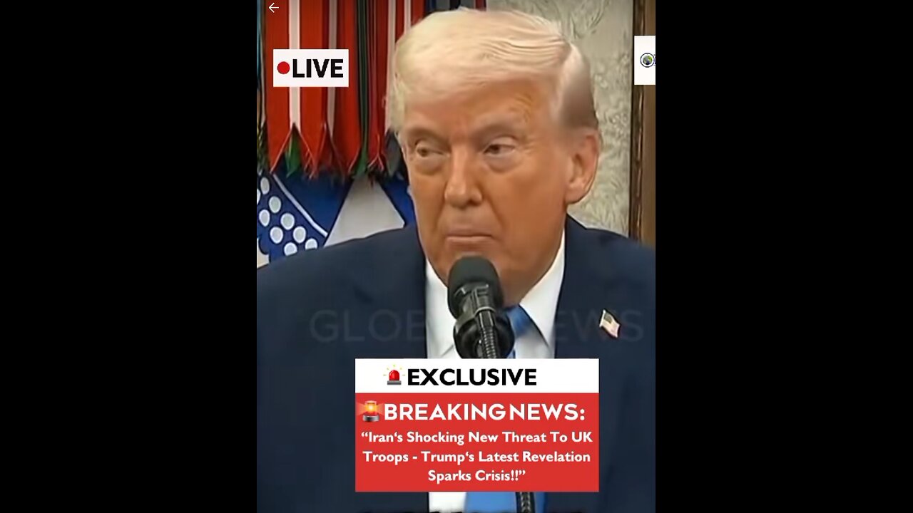 Iran's shocking new threat to uk troops -Trumps Latest revelation spark crisis ðŸ¤