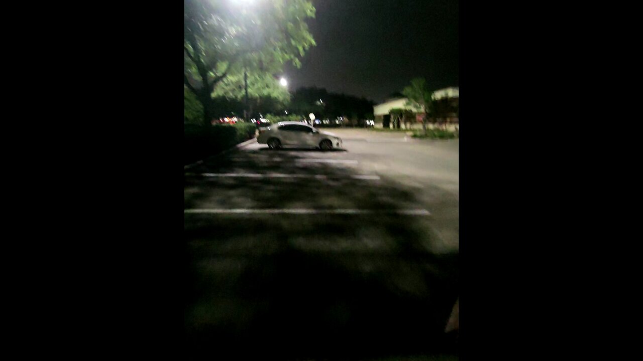 Living in my car night time set up