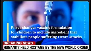 BREAKING: PFIZER ADDS HEART ATTACK MEDICATION TO VACCINE - CHILDREN ARE DROPPING DEAD.