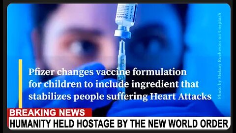 BREAKING: PFIZER ADDS HEART ATTACK MEDICATION TO VACCINE - CHILDREN ARE DROPPING DEAD.