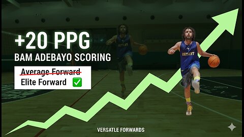 AVERAGE TO ELITE BAM ADEBOYA BASKETBALL SCORING WORKOUT FOR VERSATILE FORWARDS