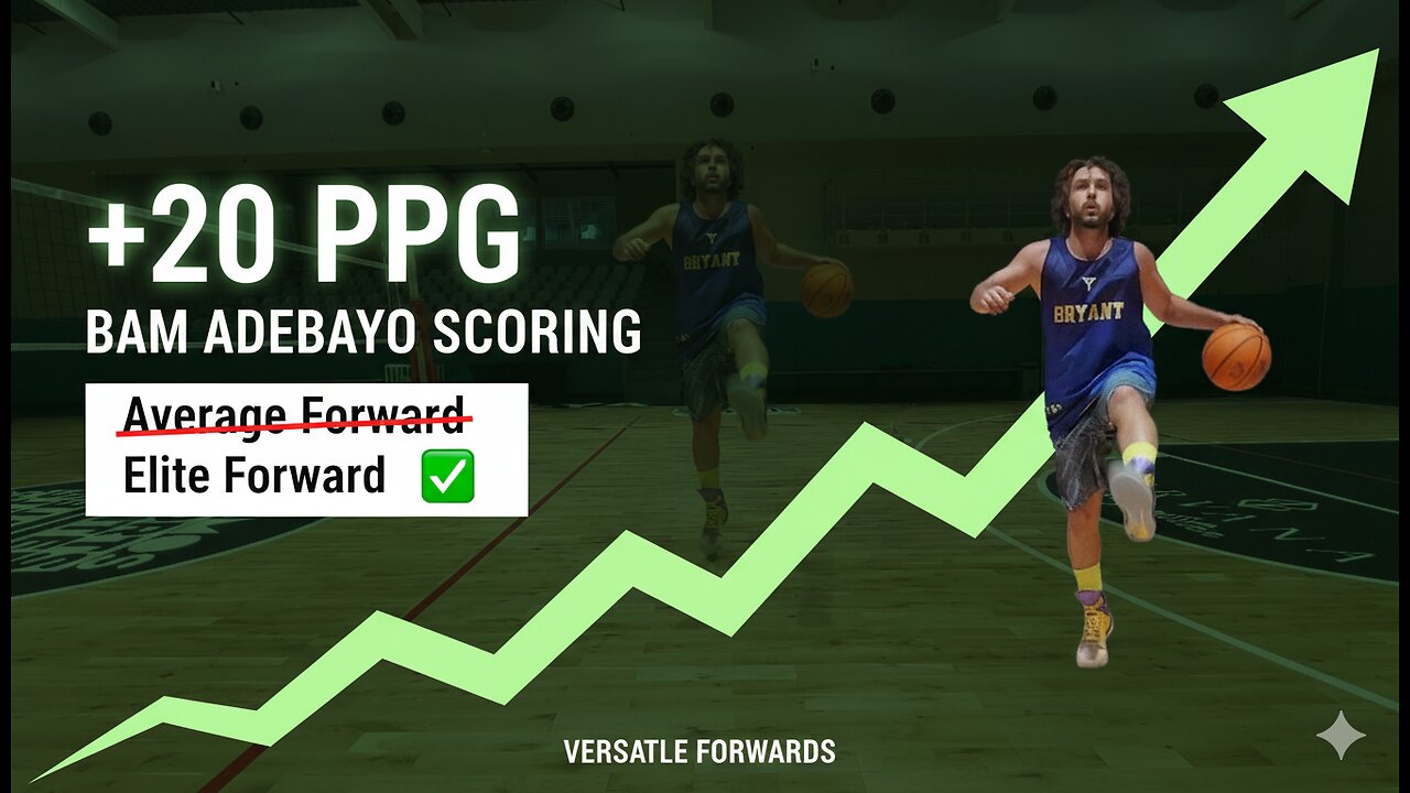 AVERAGE TO ELITE BAM ADEBOYA BASKETBALL SCORING WORKOUT FOR VERSATILE FORWARDS