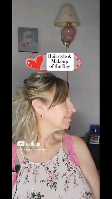 Daily makeup and hairstyle