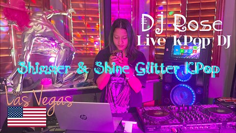 KPop DJ Rose Plays Shimmer & Shine Glitter K-pop Girl Group Only Mix LIVE Music!