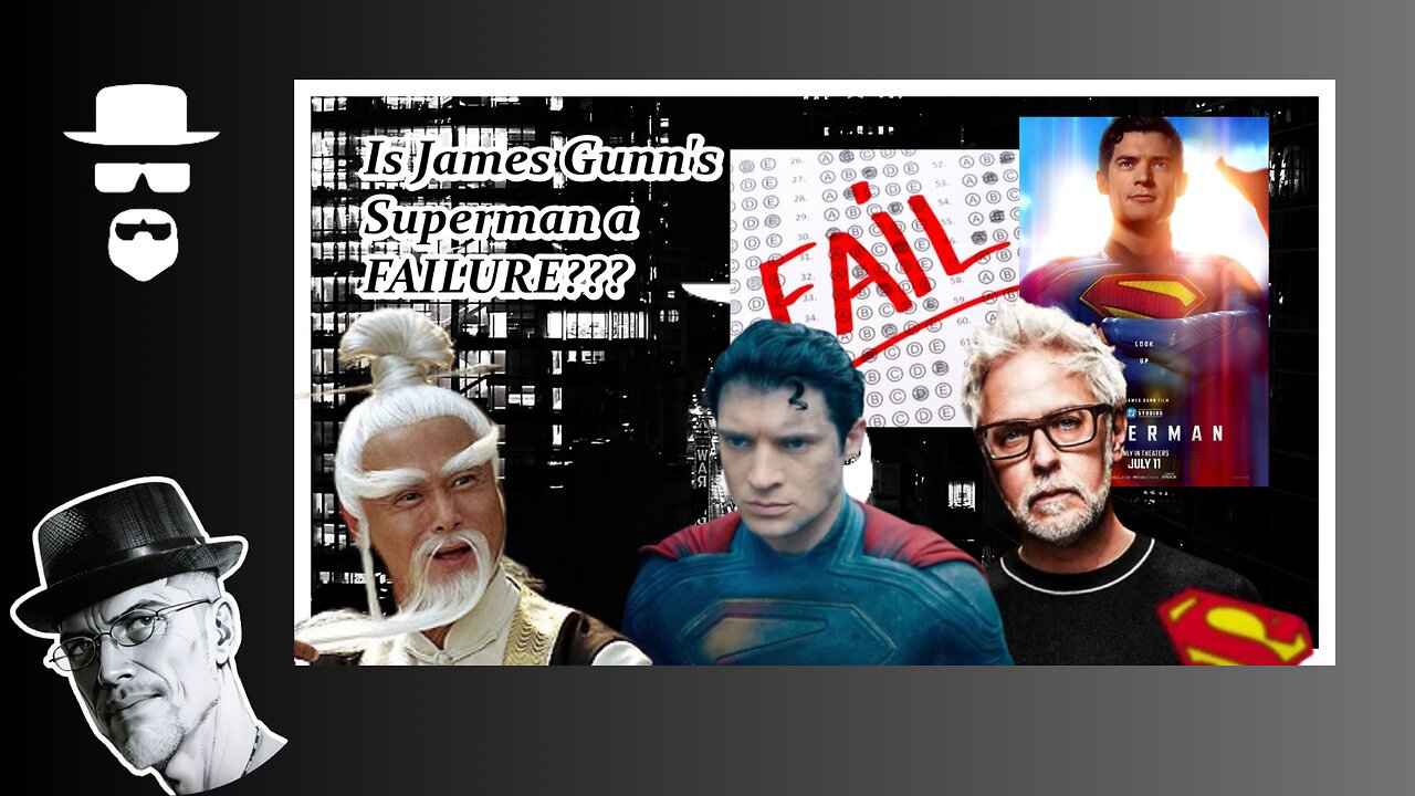 IS SUPERMAN A FAILURE??? GUNN SAYS NO...