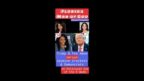 Trump, Jasmine Crockett, & Political Use of the F-Word: Hypocrisy or Ghetto Behavior