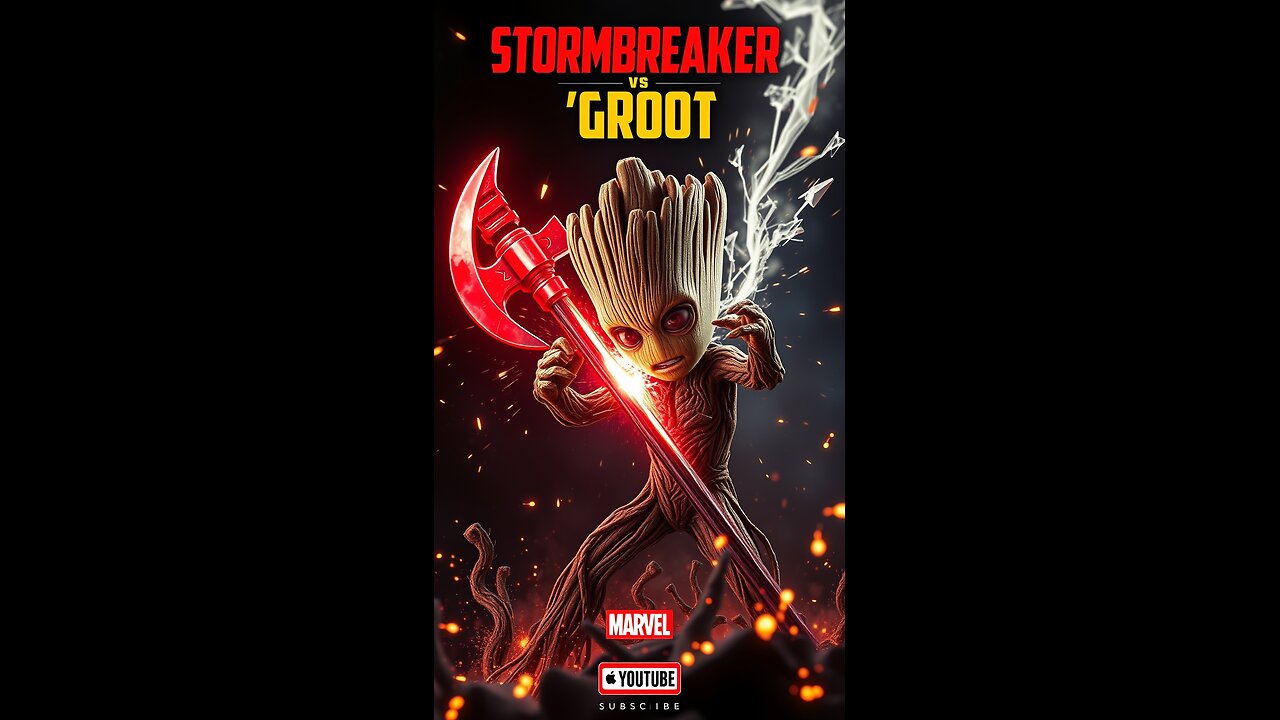 Stormbreaker vs. Groot: The Ultimate Showdown