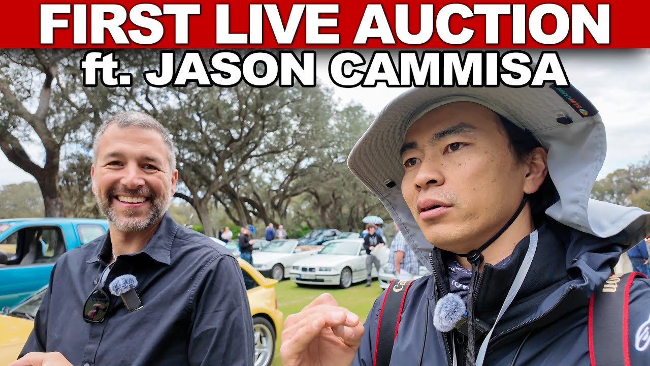 FIRST TIME at an Auction ft. Jason Cammisa & Other Experts, What I Learned | Capturing Car Culture