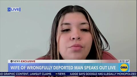 Kilmar Garcia’s Wife: ‘No, He’s Not’ an MS-13 or Any Other Gang Member