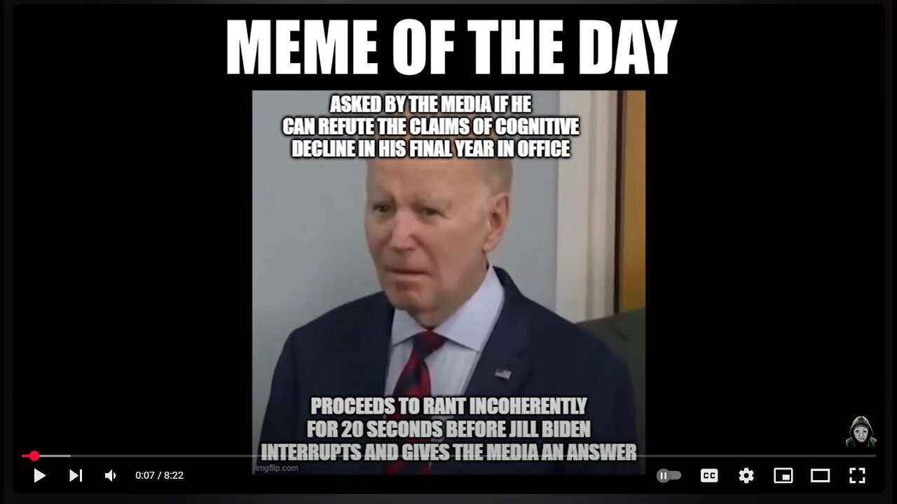 Joe Biden Was Senile? Who Knew?