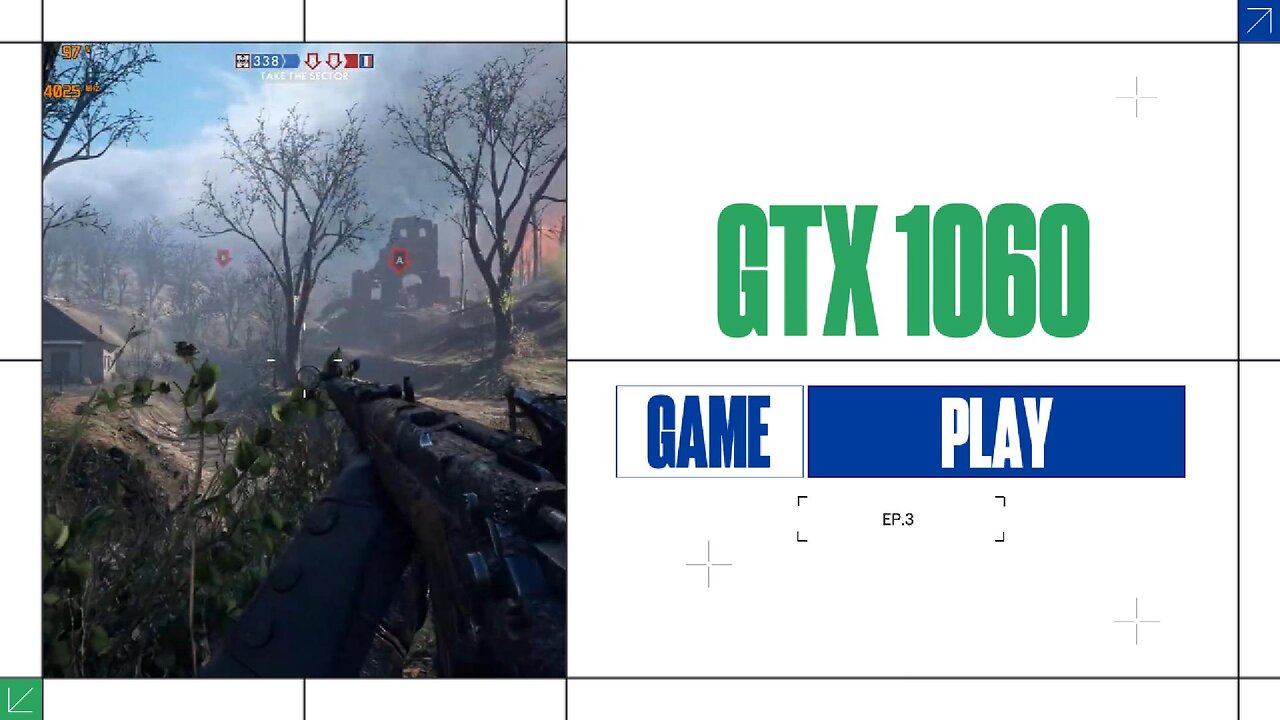 Ultra Smooth 1080p Gameplay – GTX 1060 Benchmark Run