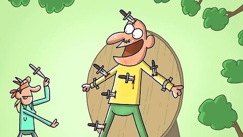 Throwing Knives | Cartoon Box 290 by Boysm | Hilarious animeted Cartoons