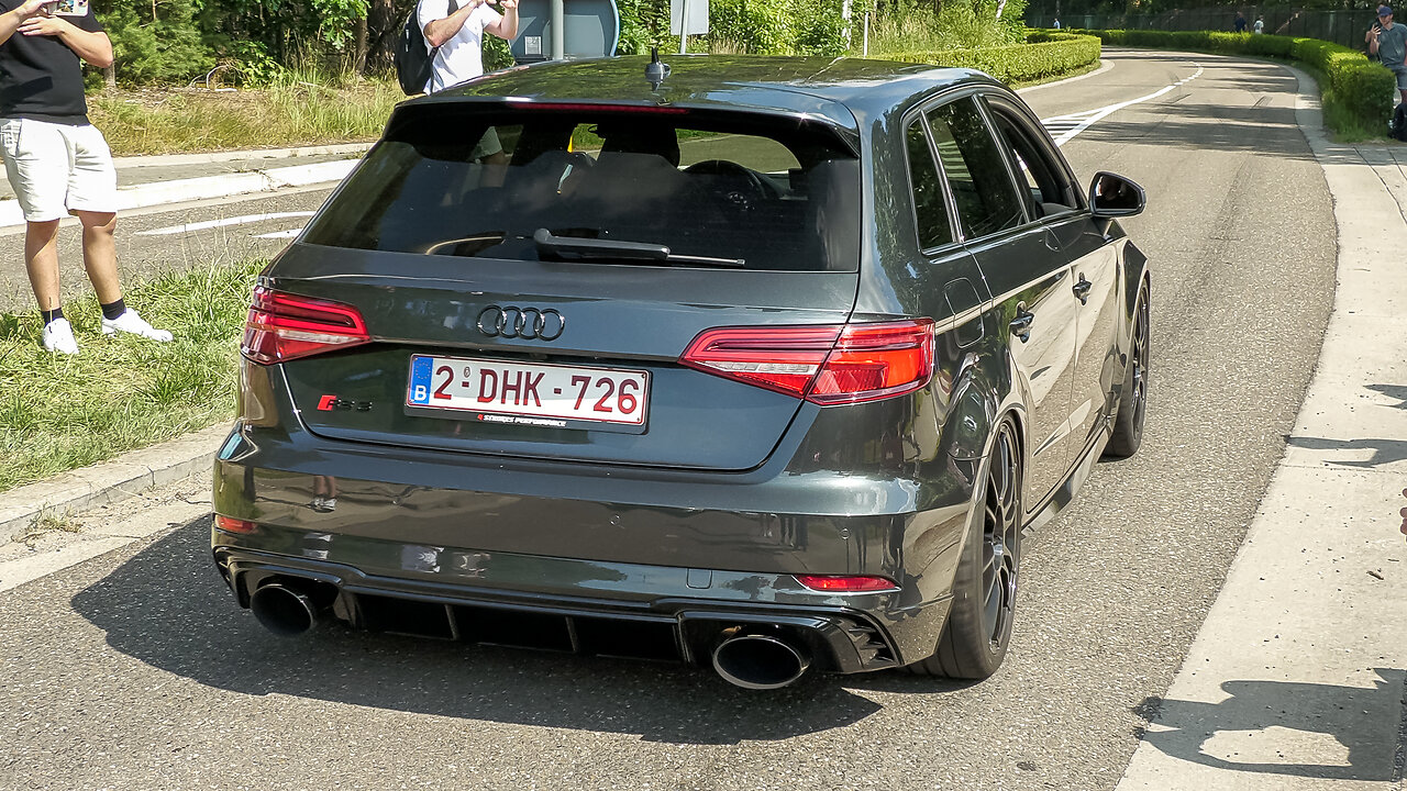 1000HP JDY Audi RS3 8V Sportback - Launch Controls & Fast Accelerations!