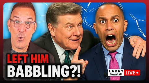 🚨BREAKING: Hakeem Jeffries TRAPPED On Live TV?! Confronted With NOWHERE TO RUN!