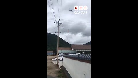 #China #Jian #flooding #drones #rescue #Jilin #storm #agriculturaldrones #weather #climate #anomaly