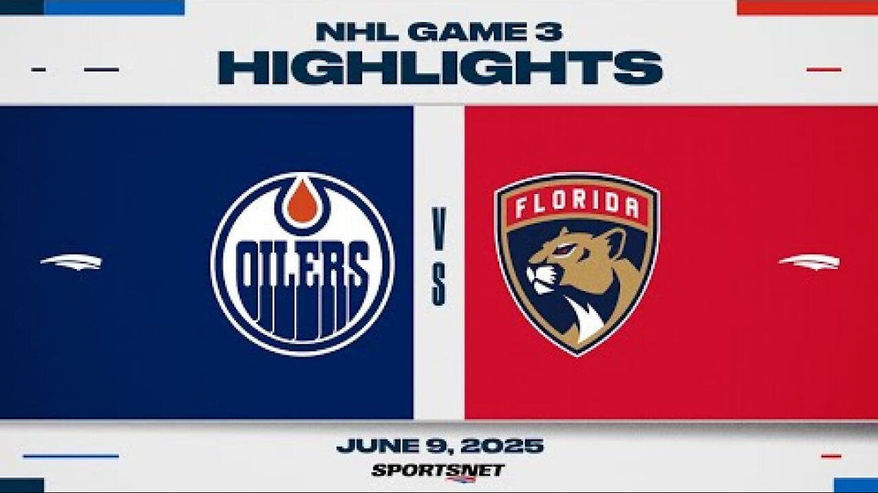 NHL Game 3 Highlights | Oilers vs. Panthers
