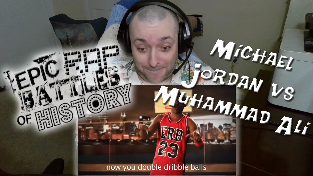 Epic Rap Battles Of History | Michael Jordan vs Muhammad Ali | First Time Reacting