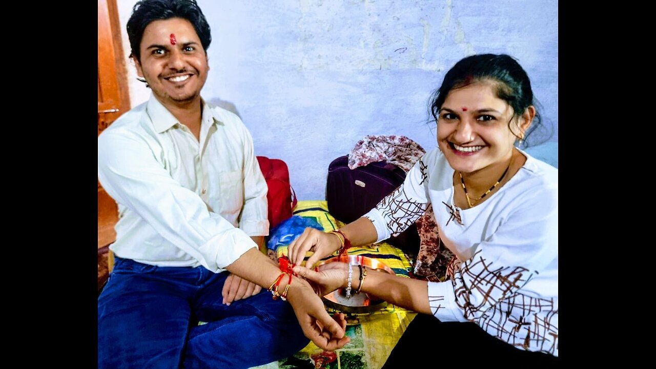 रामानंद रविन्द्र रक्षाबंधन विशेष अंकित आर्ट प्रस्तुति भाई बहन का बंधन