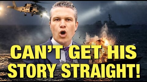 Hegseth CHANGES HIS STORY About Ordering War Crimes!
