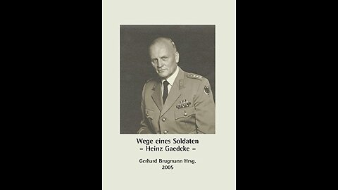 conversation with lieutenant general Heinz Gaedcke, 1979