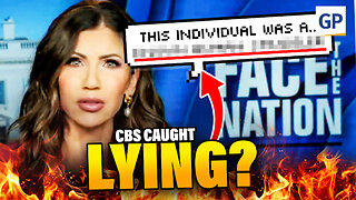 BUSTED: CBS News CAUGHT Manipulates Kristi Noem’s MS-13 Comments | Elijah Schaffer