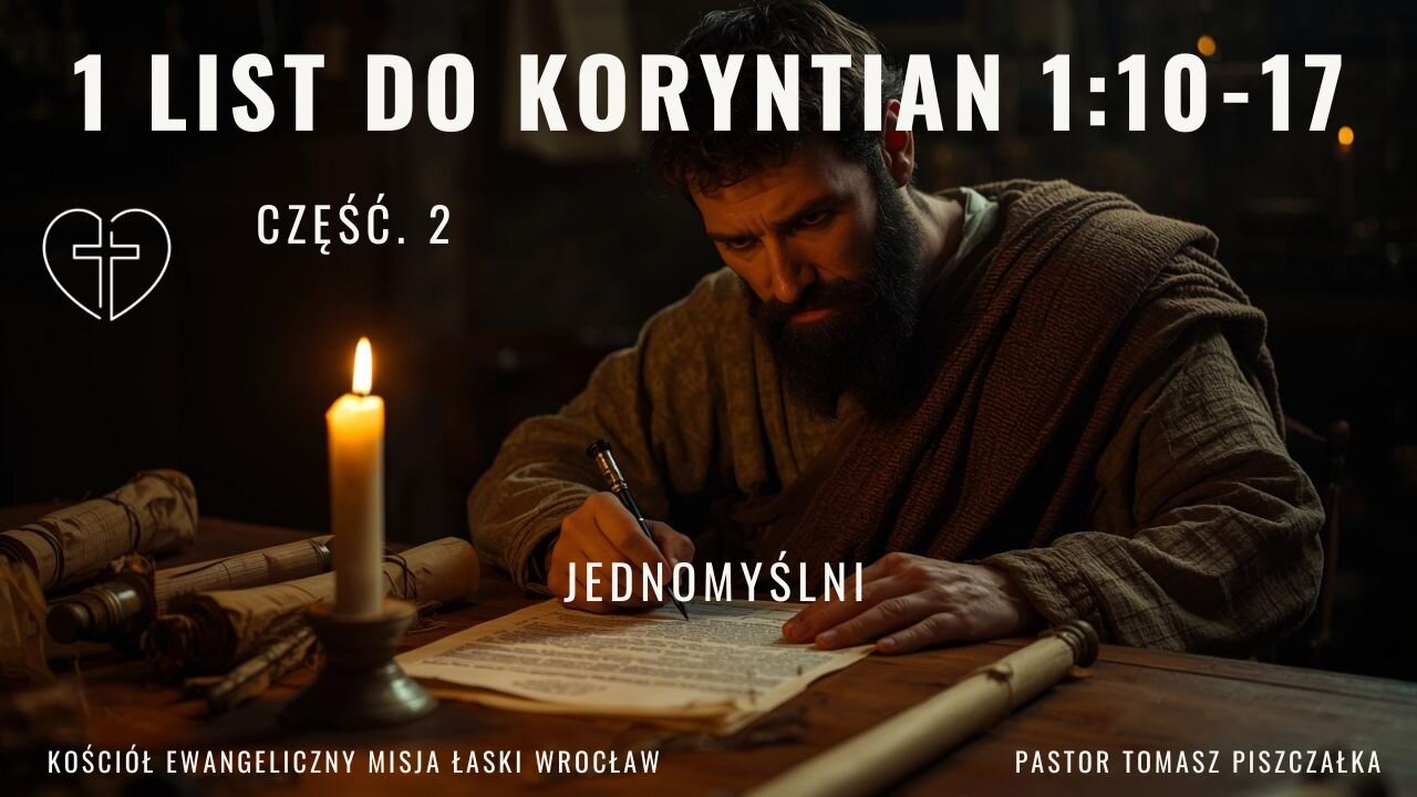 Cz.2 1 List do Koryntian 1:10-17 Jednomyślni