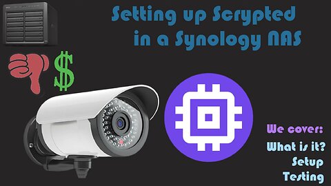 Installing Scrypted as a container in a Synology NAS [Video Request]