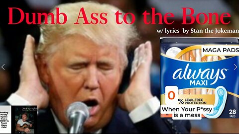 Don Dumba Dumb Ass to the Bone song re-mastered w/lyrics by Stan the Jokeman