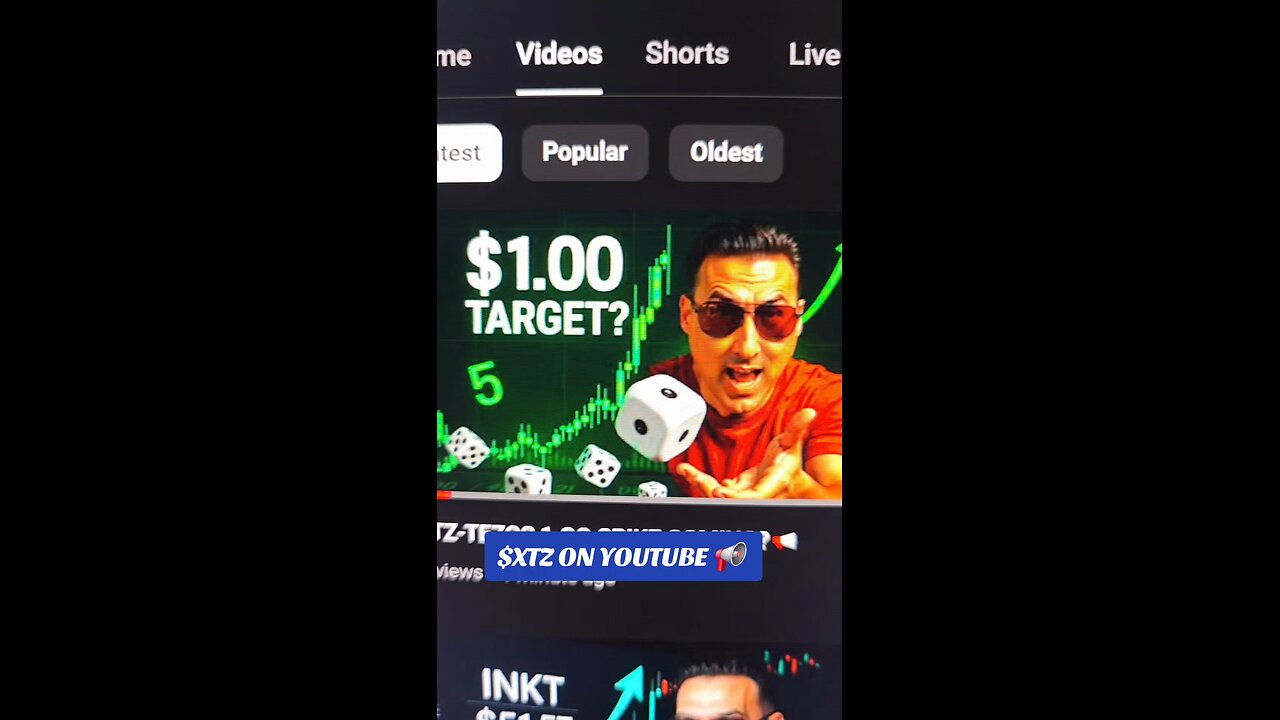 $XTZ ON YOUTUBE 📢